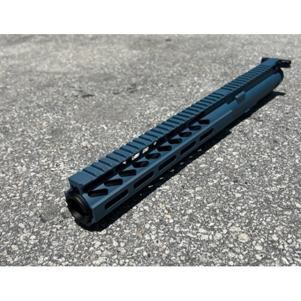 AR-15 5.56/.223 7.5" Pistol Upper Assembly - Titanium Blue